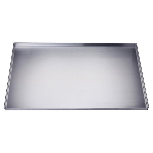 Bakebetter 34 in. W Stainless Steel Under Sink Tray 36 in. Cabinet BA2569944